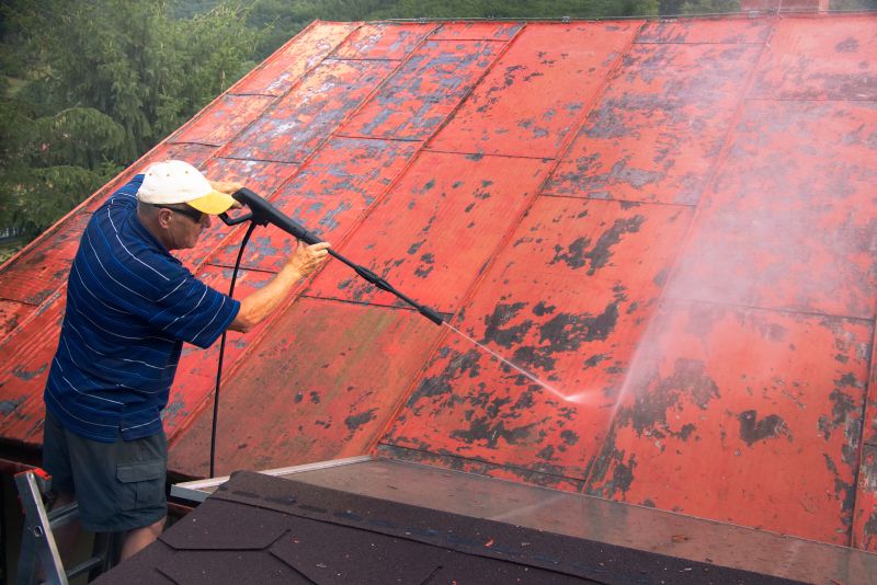 Rubber Roof Cleaning
